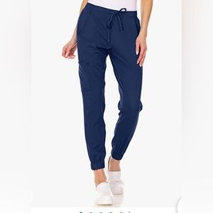 Mini navy blue scrub joggers